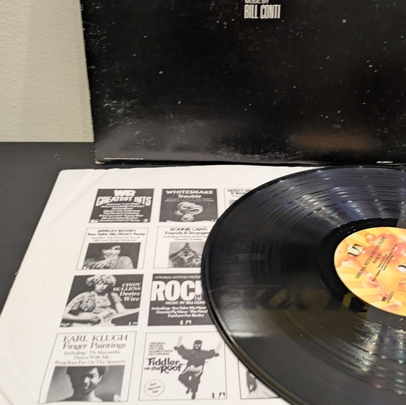 Rocky II Original Motion Picture Score Vinyl Record - Yellow and Black - Picture 5 of 6